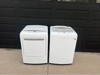 Washer and Gas Dryer