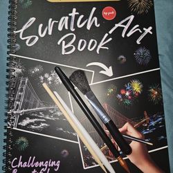 Scratch book with tools