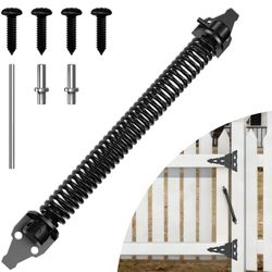 14" Fence gate Spring self Closing and Adjustable for Wooden or Vinyl Fence