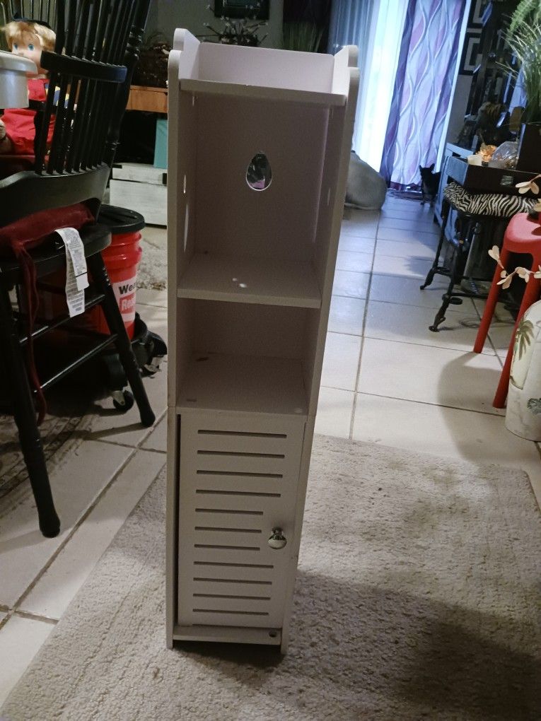 32in White Wood Bath Room Etc Cabinet 10 Final Price Look My Post Tons Item