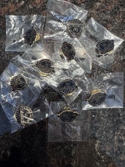 McDonald’s Employee of the Month Pins – Lot of 9 – Collectible