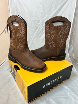 Leather Boot Non Slip Size 8