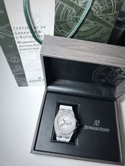 AP Iced Out VVS Diamond Watch