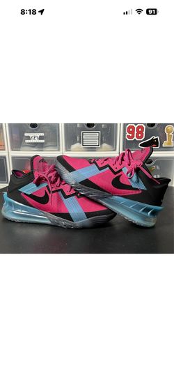 Size 11 - Nike LeBron 18 Low Neon Nights