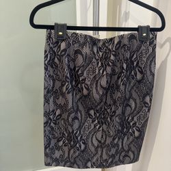 Ann Taylor Black Lace Pencil Skirt - Size 8 ($30) - New with Tags!