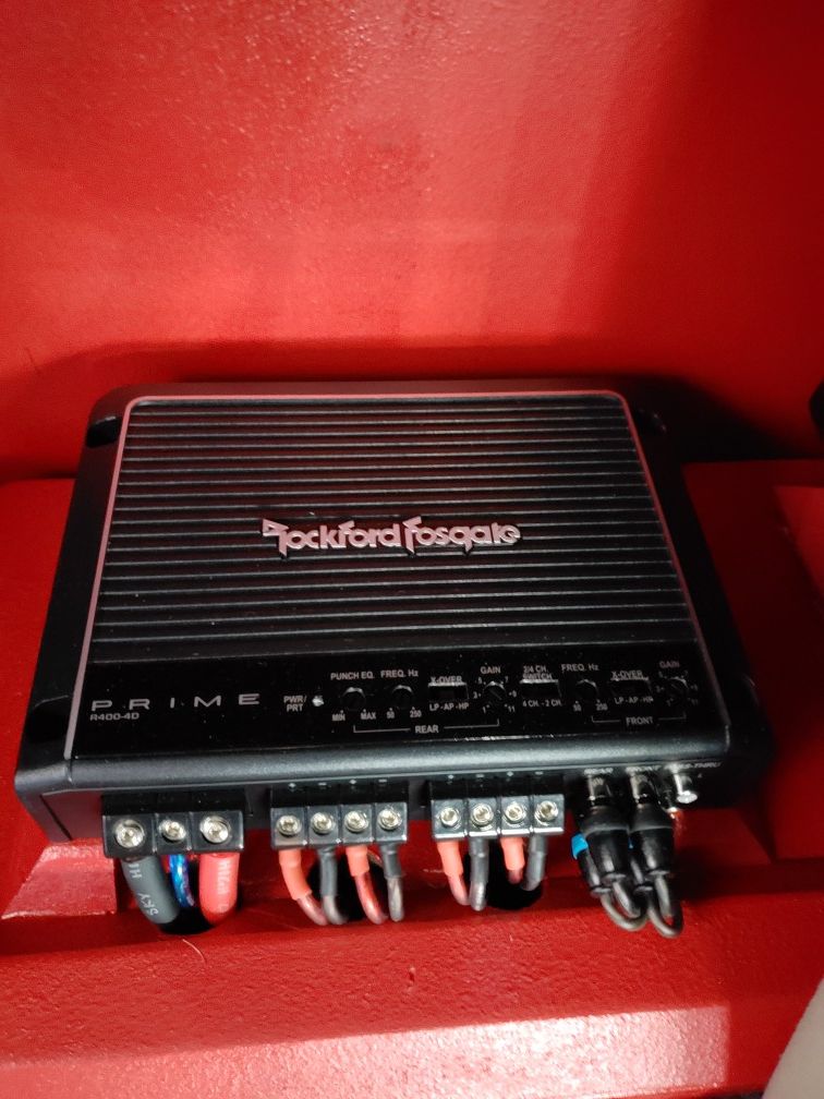 Rockford Fosgate PRIME R400.4D Amplifier