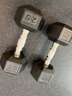 Hex Dumbells 25lbs