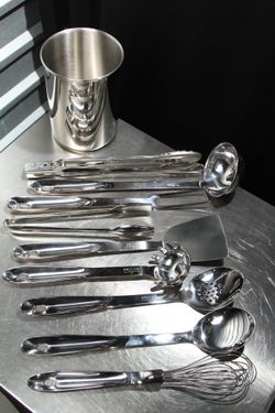 All Clad Stainless Steel Kitchen Tool Set