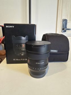 Sony FE 14mm F1.8 GM Lens - Mint Condition