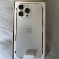 iPhone 15 Pro Max 512GB Unlocked White - BRAND NEW SEALED.
