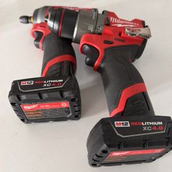 Milwaukee M12 Drill And Impact 