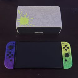 Limited Edition Splatoon Nintendo Switch OLED