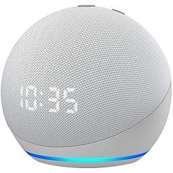 Amazon Echo Dot (4th Gen) - Glacier White