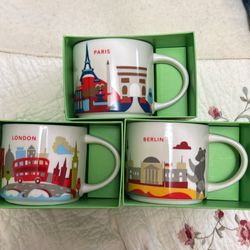 Starbucks You Are Here Mugs 