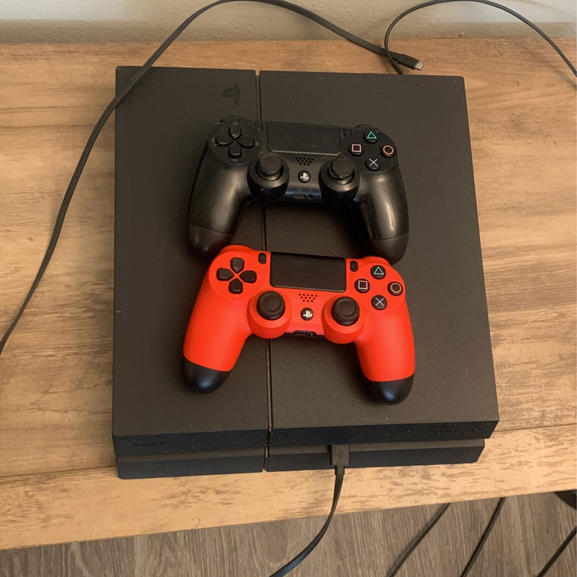 PS4 with all accessories