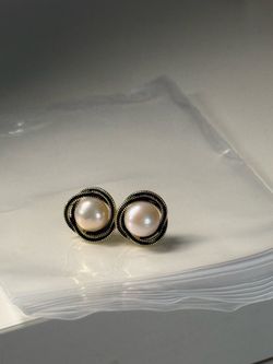 Real Pearl Earrings