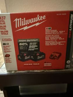 M18 18-Volt Lithium-Ion High Output 6.0Ah Battery Pack (2-Pack)