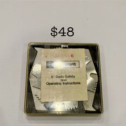 Shopsmith 6" Dado Item No. 505548S