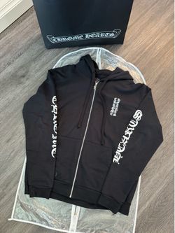 Chrome hearts zip up size large