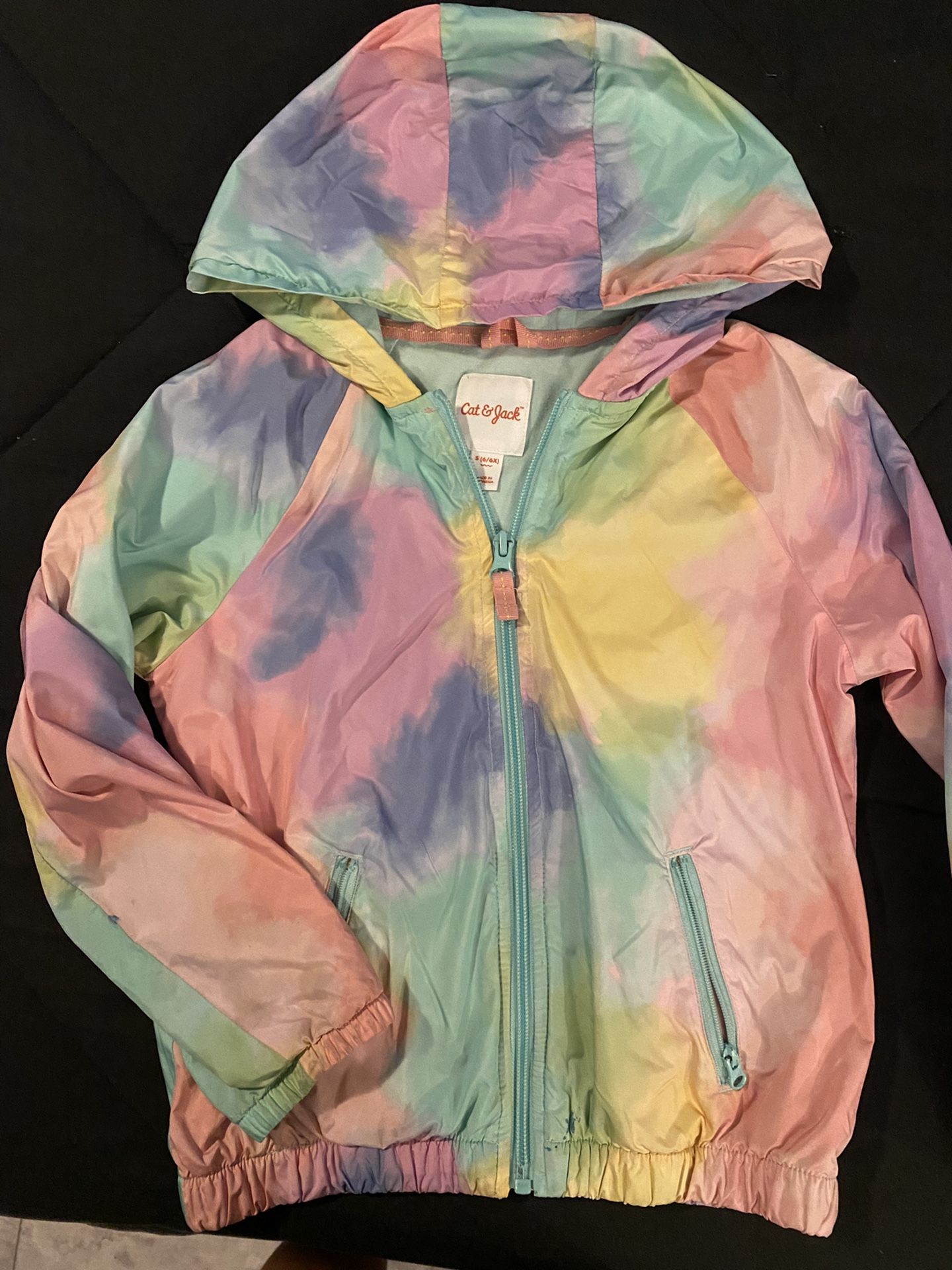 Girls Tye Dye Jacket - Size 6/6x small