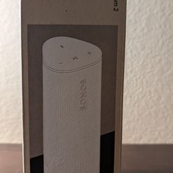 Sonos Roam 2 - White - Portable Waterproof Bluetooth Speaker