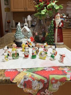 Snoopy Christmas ornaments from the 70’s