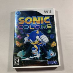 Sonic colors for Nintendo Wii | Cib