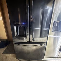 Black Refrigerator 