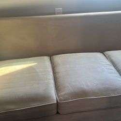 Beige Sofa 