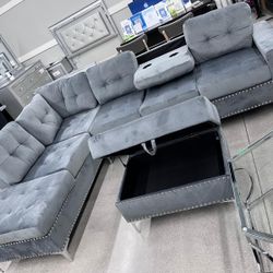 Sectional With Storage Ottoman ‼️ Special Price $699‼️