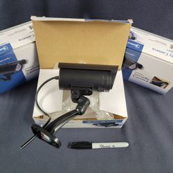 (3) Imitation Security Cameras, Bunker Hill Security
