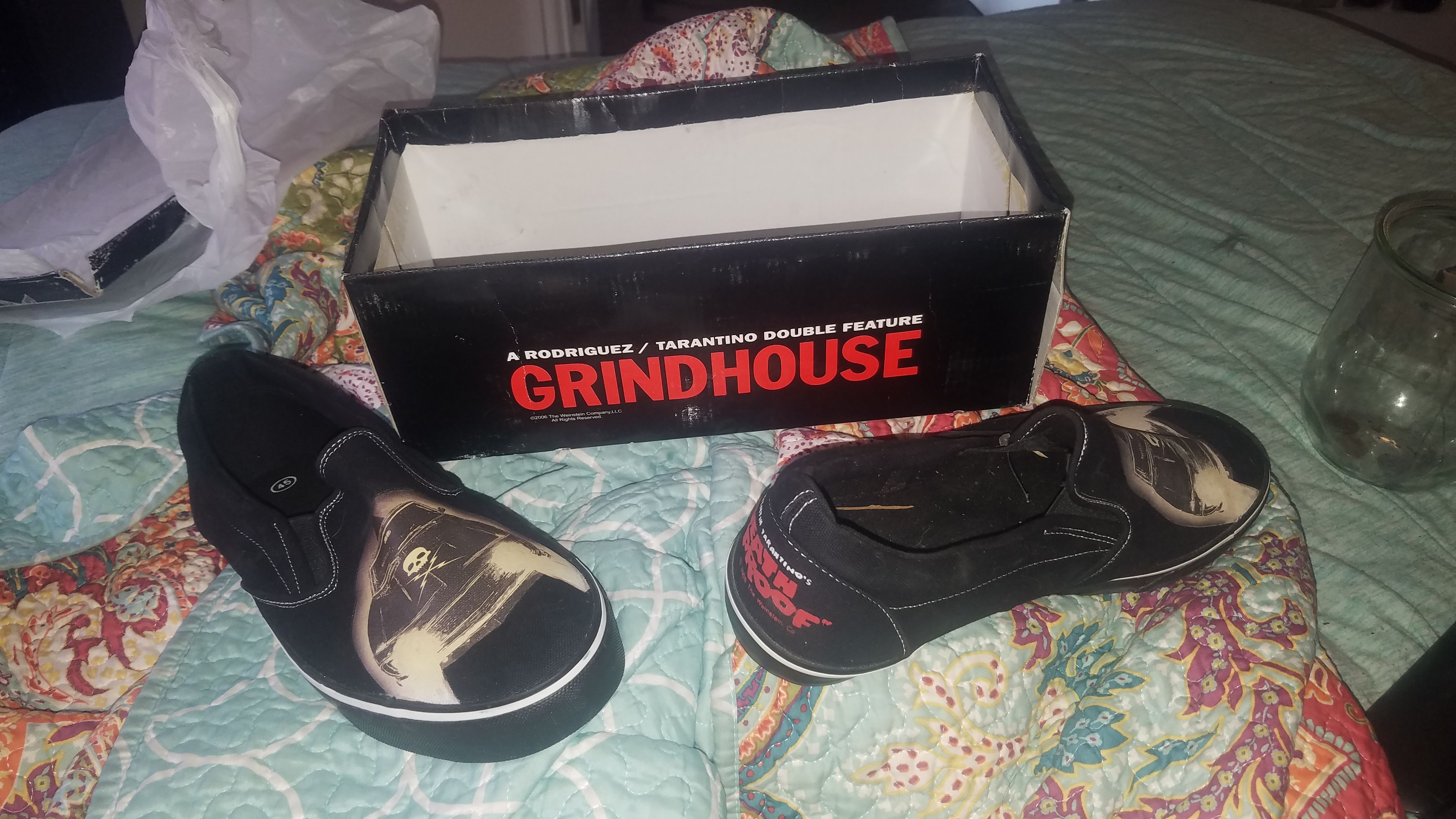 Quentin Tarantino's movie Death Proof - men's vans style shoe
