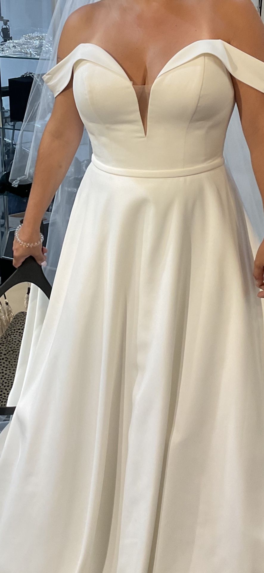 Wedding Dress With Veil