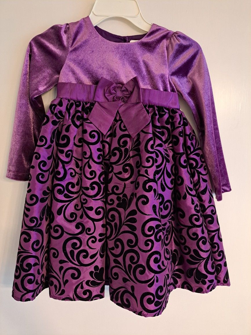 Girl's 5t Purple Dress
