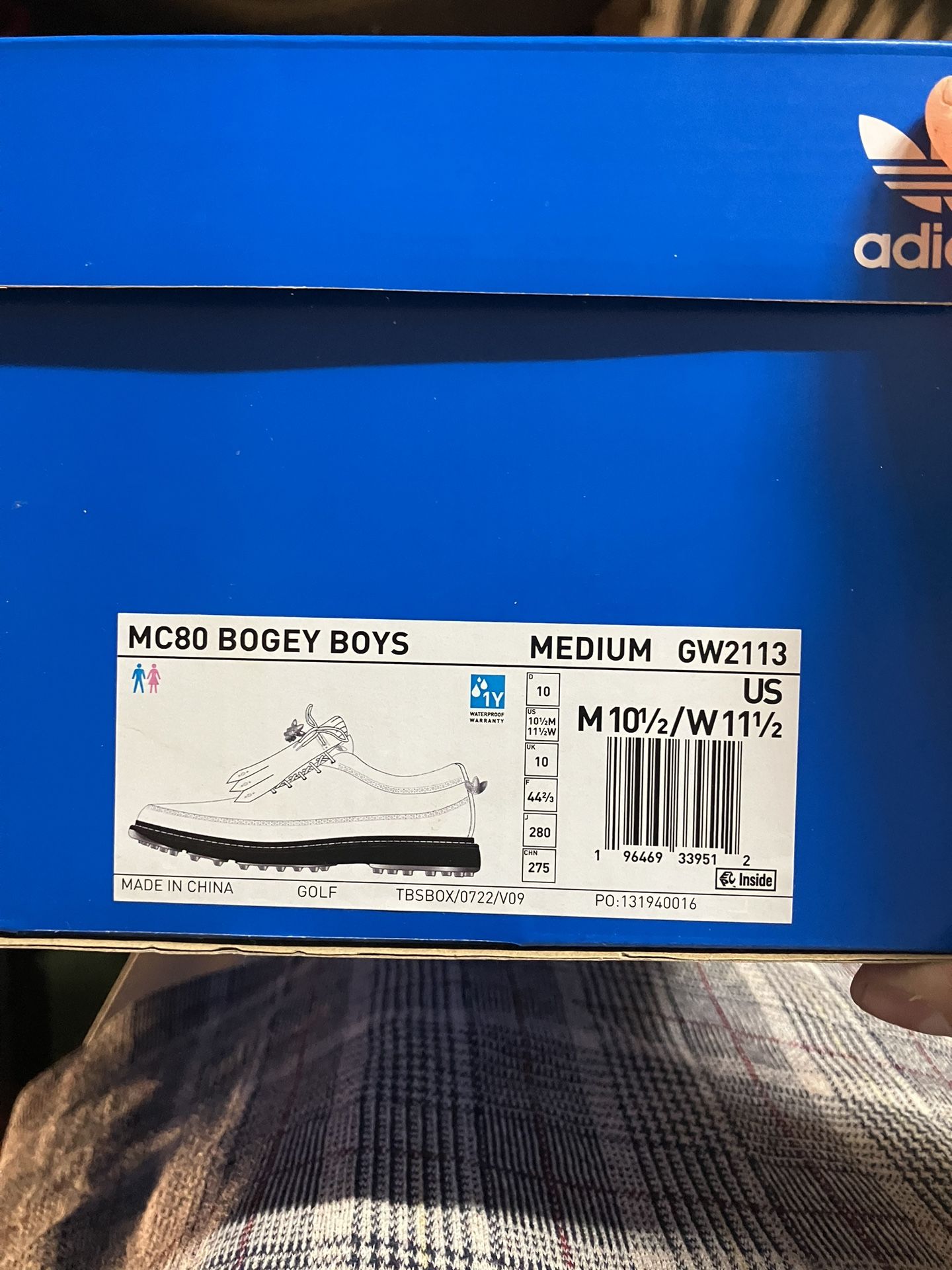 DS BOGEY BOYS X ADIDAS GOLF SPIKES