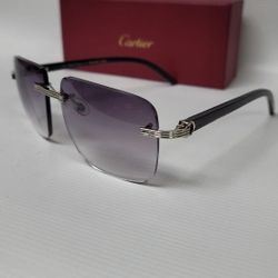 Cartier New Buff Style Sunglasses 