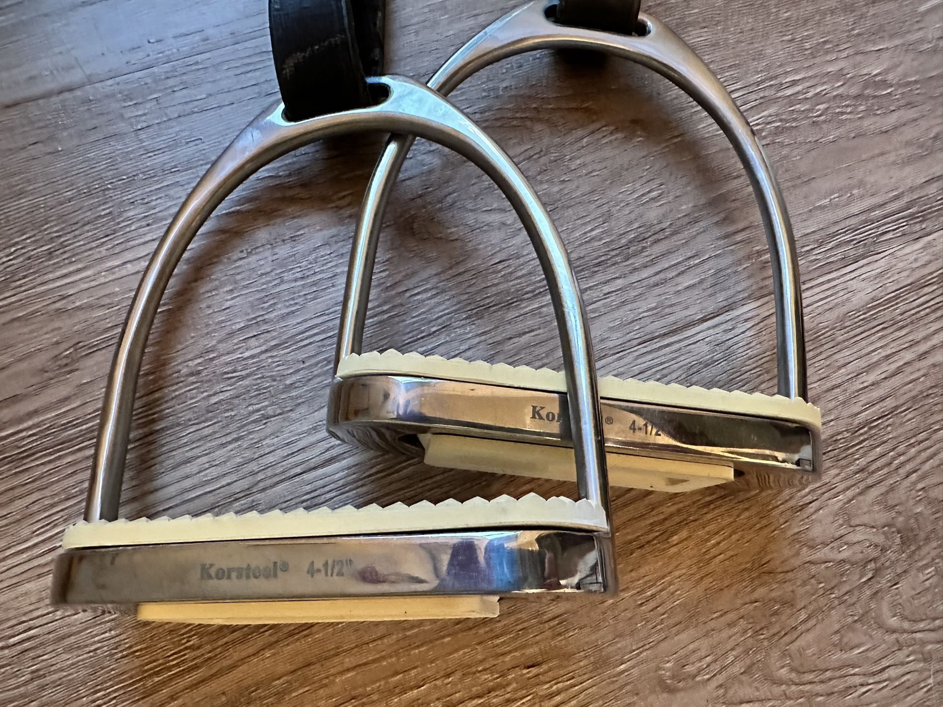 Stainless Steel Korsteel Stirrup Irons