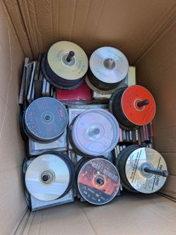 Large Lot of CDs, and Blank Writable Discs