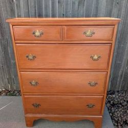 Tall Vintage Dresser 