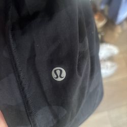 Black Lululemon joggers
