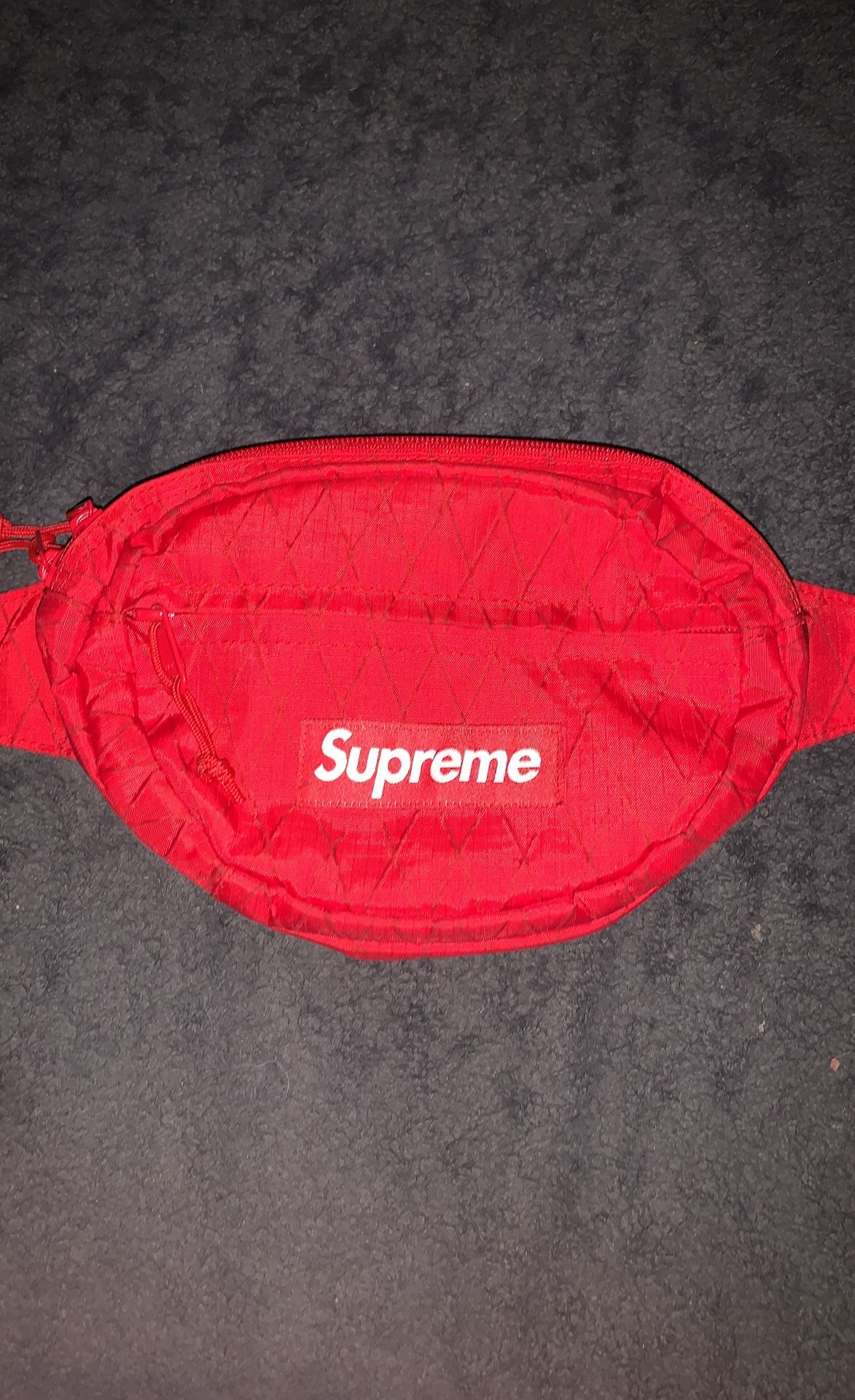 Red Supreme Fanny Pack