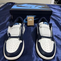 Air Jordan 1 Retro Low OG 'Obsidian UNC' US 10M