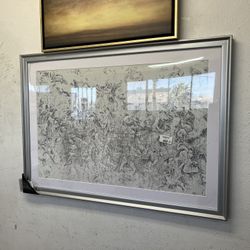 Frosty Picture On Canvas 