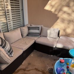 Outdoor Patio Sectional Couch 