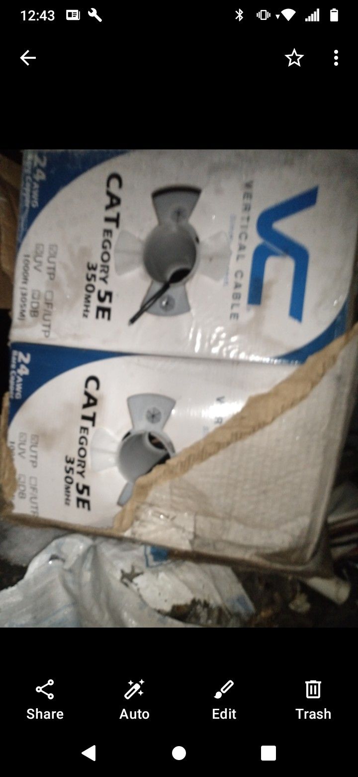 Cat 5 Camera Wire. $ 20 A Case