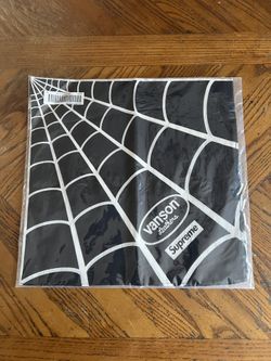 Supreme Vanson Leathers Spider-Man Bandana Black