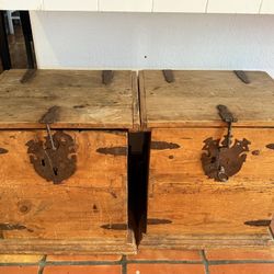 Wooden Storage Containers 