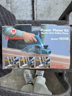 Makita Power Planer Kit