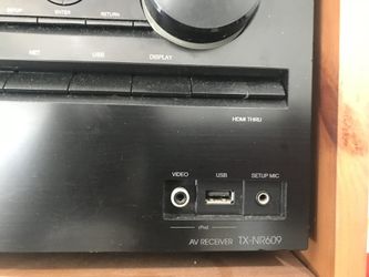ONKYO receiver. No sound