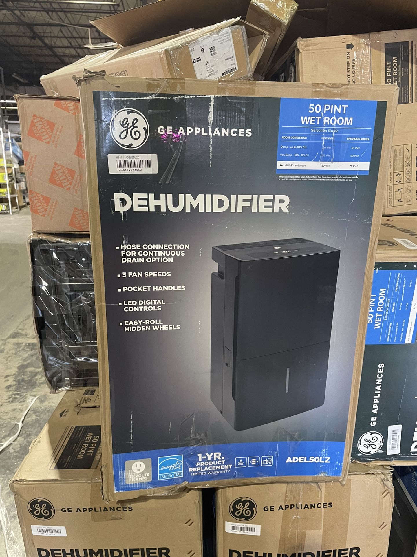 GE 50 Pt The Humidifier For Basement, Garage Or Wet Rooms for Sale in ...